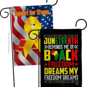 Garden Flag Juneteenth GP190152AF