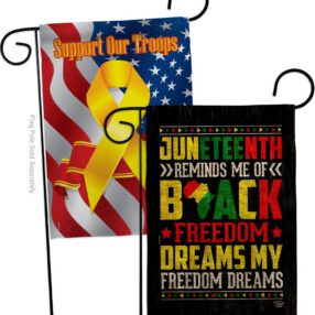 Garden Flag Juneteenth GP190152AF B