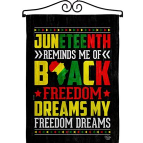 Garden Flag Juneteenth GS190152 02