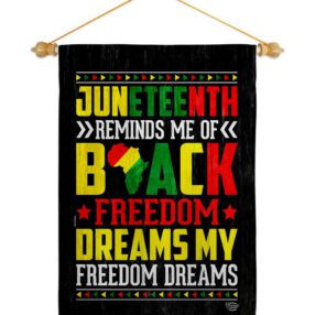 Garden Flag Juneteenth GS190152 05