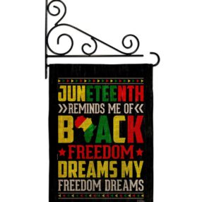 Garden Flag Juneteenth GS190152 B 03