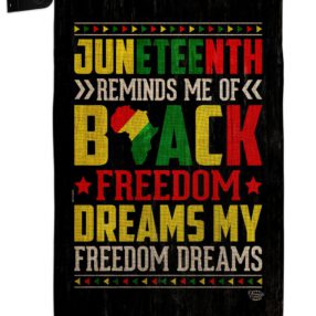 Garden Flag Juneteenth GS190152 B 04