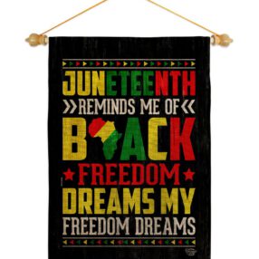 Garden Flag Juneteenth GS190152 B 05