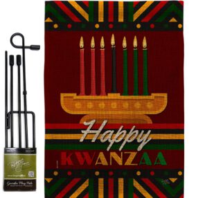 Garden Flag Kwanzaa GS114233 B