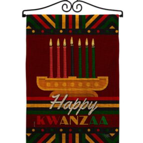 Garden Flag Kwanzaa GS114233 B 02