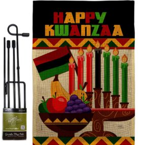 Garden Flag Kwanzaa GS114236 B