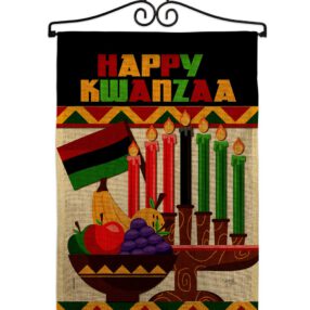 Garden Flag Kwanzaa GS114236 B 02