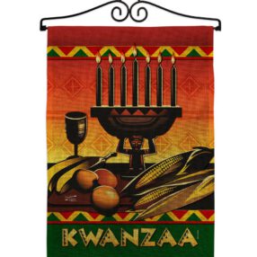 Garden Flag Kwanzaa GS137336 B 02