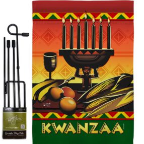 Garden Flag Kwanzaa GS137336 be818e84 382f 4546 8c5d 7e8d65270cec