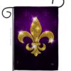 Garden Flag Mardi Gras G118016