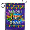 Fat Tuesday - Mardi Gras Spring Vertical Impressions Decorative Flags HG137347 Made In USA
