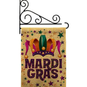 Garden Flag Mardi Gras GS118014 B 03
