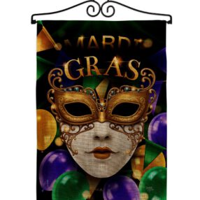 Garden Flag Mardi Gras GS120008 B 02
