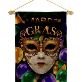 Garden Flag Mardi Gras GS120008 B 05