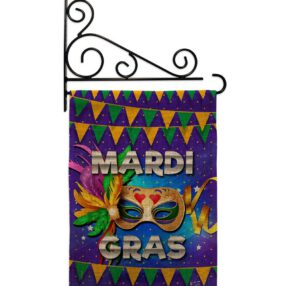 Garden Flag Mardi Gras GS137347 B 03