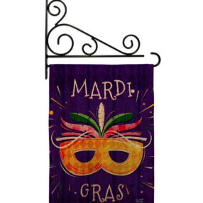 Garden Flag Mardi Gras GS137361 B 03