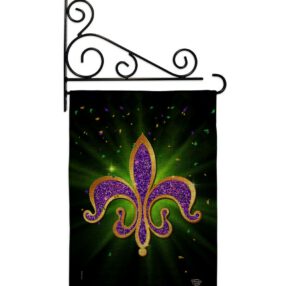 Garden Flag Mardi Gras GS192436 B 03