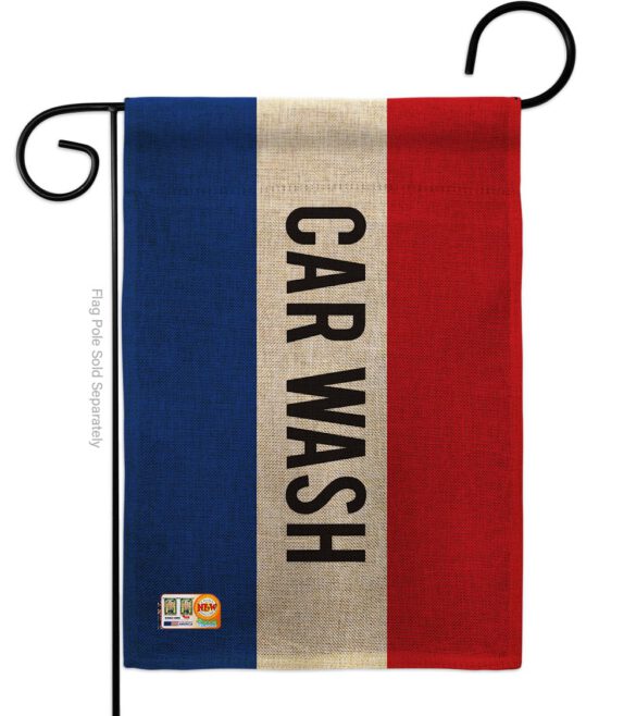 Car Wash - Merchant Special Occasion Vertical Impressions Decorative Flags HG140782 Made In USA - Image 8