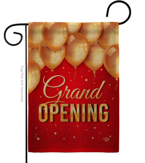 Grand Opening Balloon - Merchant Special Occasion Vertical Impressions Decorative Flags HG192585 Made In USA - Image 11