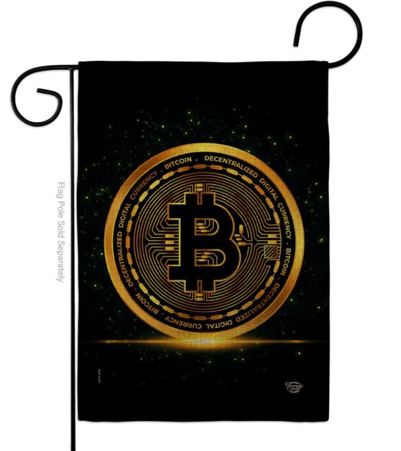 Bitcoin - Merchant Special Occasion Vertical Impressions Decorative Flags HG192639 Made In USA - Image 11