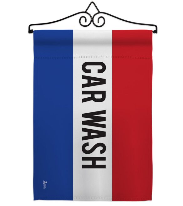 Car Wash - Merchant Special Occasion Vertical Impressions Decorative Flags HG140782 Made In USA - Image 7