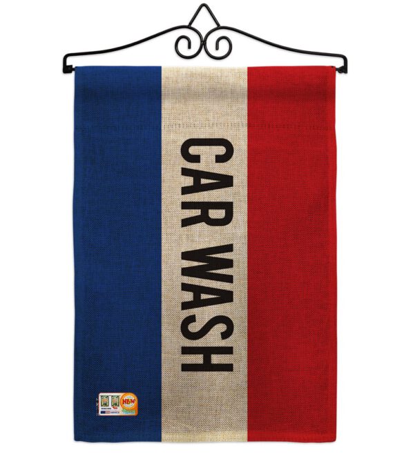Car Wash - Merchant Special Occasion Vertical Impressions Decorative Flags HG140782 Made In USA - Image 10