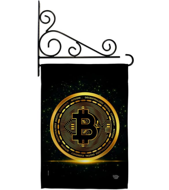 Bitcoin - Merchant Special Occasion Vertical Impressions Decorative Flags HG192639 Made In USA - Image 8