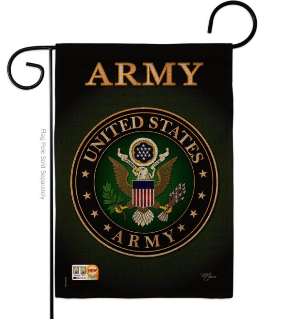 Army - Military Americana Vertical Impressions Decorative Flags HG108055 Made In USA - Image 12