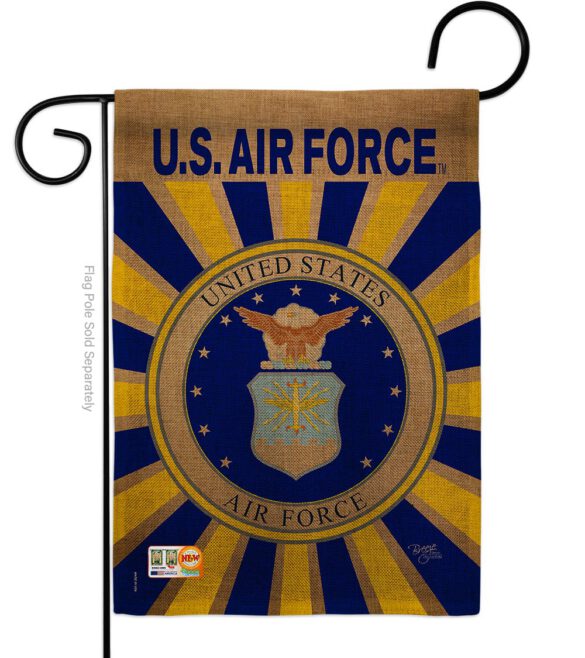 Air Force - Military Americana Vertical Impressions Decorative Flags HG108395 Made In USA - Image 12
