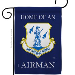 Home of Air National Guard Airman - Military Americana Vertical Impressions Decorative Flags HG108470 Made In USA