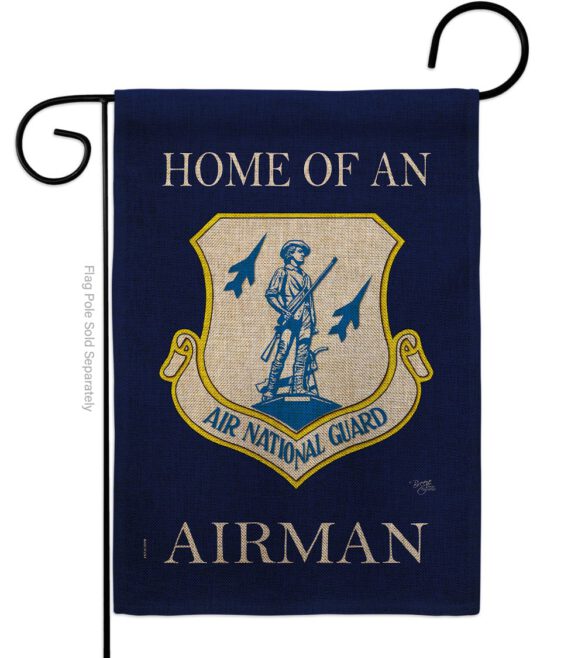 Home of Air National Guard Airman - Military Americana Vertical Impressions Decorative Flags HG108470 Made In USA - Image 11