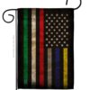 First Responders Line - Military Americana Vertical Impressions Decorative Flags HG137435 Made In USA