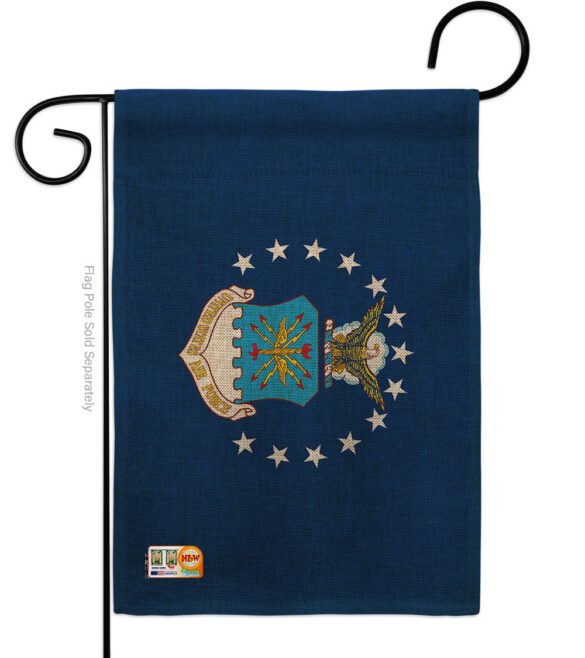 Air Force - Military Americana Vertical Impressions Decorative Flags HG140304 Made In USA - Image 12