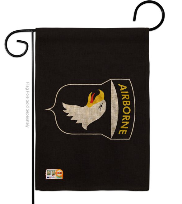 101st. Airborne - Military Americana Vertical Impressions Decorative Flags HG140315 Made In USA - Image 12