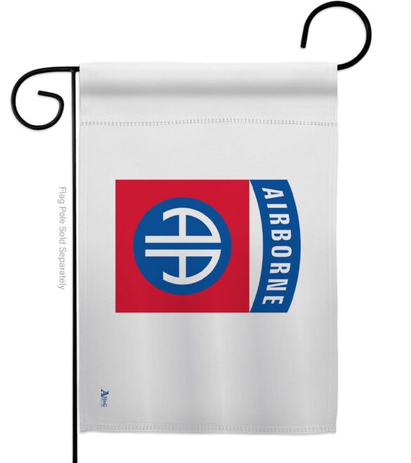 82nd. Airborne - Military Americana Vertical Impressions Decorative Flags HG140316 Made In USA - Image 2