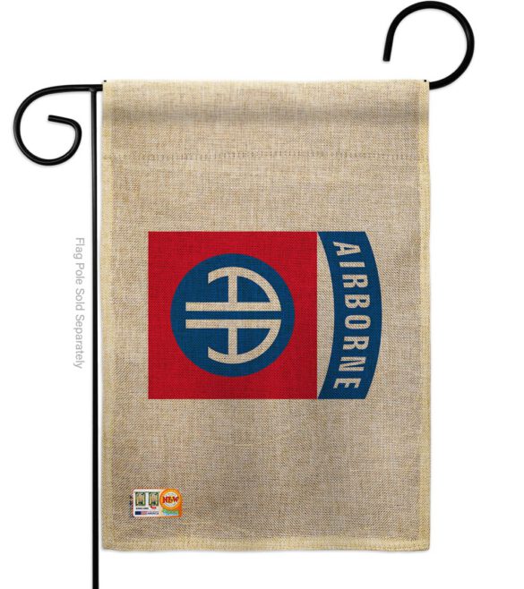 82nd. Airborne - Military Americana Vertical Impressions Decorative Flags HG140316 Made In USA - Image 12