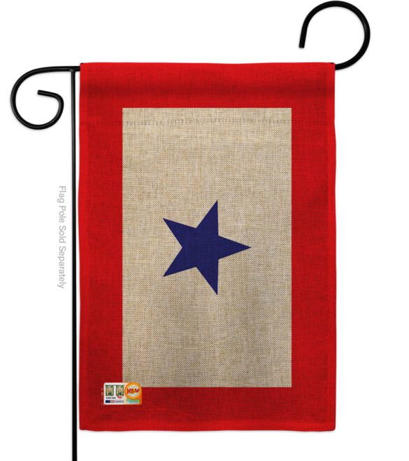 Blue Star - Military Americana Vertical Impressions Decorative Flags HG140343 Made In USA - Image 11