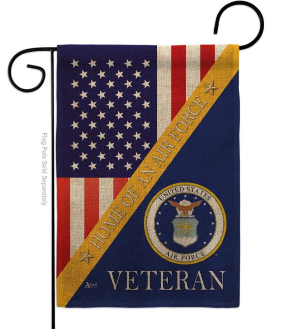 Home of Air Force - Military Americana Vertical Impressions Decorative Flags HG140606 Made In USA - Image 11