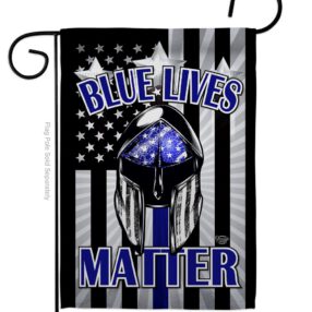 Blue Lives Matter - Military Americana Vertical Impressions Decorative Flags HG192286 Made In USA
