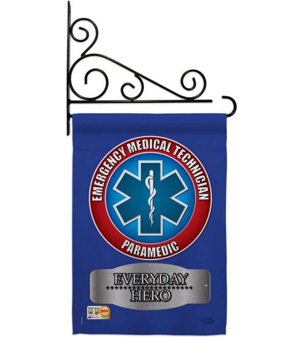 EMT - Military Americana Vertical Impressions Decorative Flags HG108009 Made In USA - Image 8
