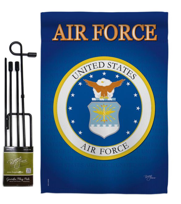 Air Force - Military Americana Vertical Impressions Decorative Flags HG108054 Imported - Image 5