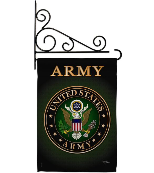 Army - Military Americana Vertical Impressions Decorative Flags HG108055 Made In USA - Image 9