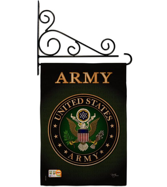 Army - Military Americana Vertical Impressions Decorative Flags HG108055 Made In USA - Image 16