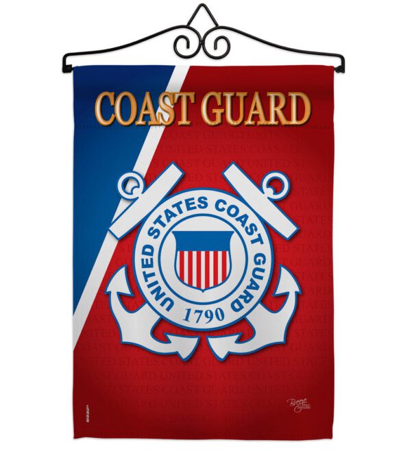 Coast Guard - Military Americana Vertical Impressions Decorative Flags HG108056 Made In USA - Image 7