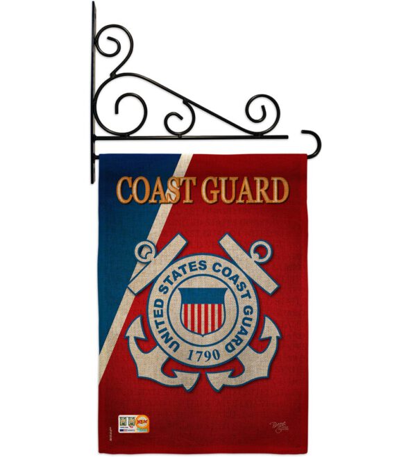 Coast Guard - Military Americana Vertical Impressions Decorative Flags HG108056 Made In USA - Image 14
