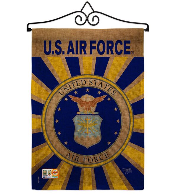 Air Force - Military Americana Vertical Impressions Decorative Flags HG108395 Made In USA - Image 14