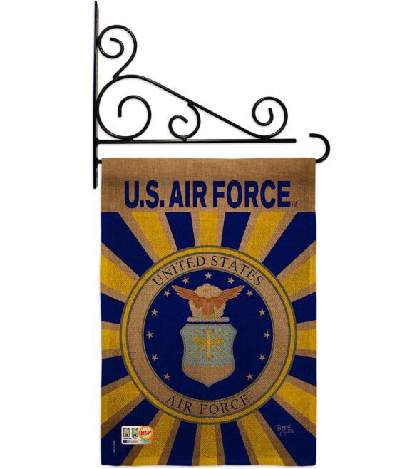 Air Force - Military Americana Vertical Impressions Decorative Flags HG108395 Made In USA - Image 15