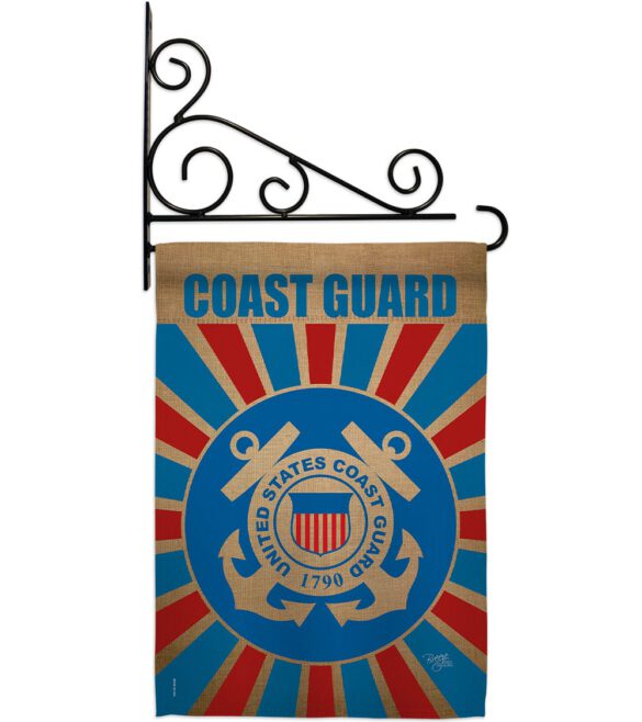 Coast Guard - Military Americana Vertical Impressions Decorative Flags HG108397 Made In USA - Image 8
