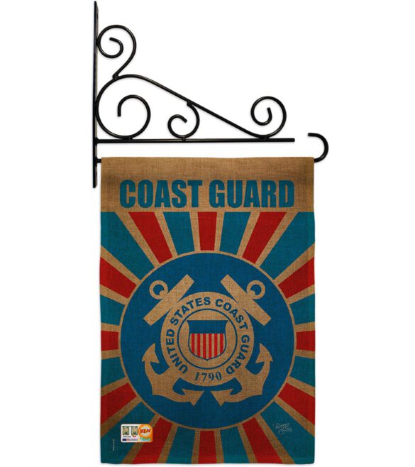 Coast Guard - Military Americana Vertical Impressions Decorative Flags HG108397 Made In USA - Image 14
