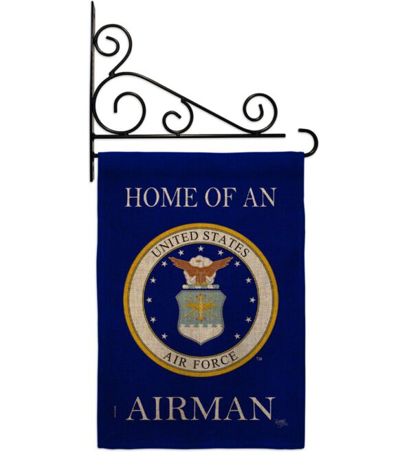 Home of Airman - Military Americana Vertical Impressions Decorative Flags HG108475 Made In USA - Image 14